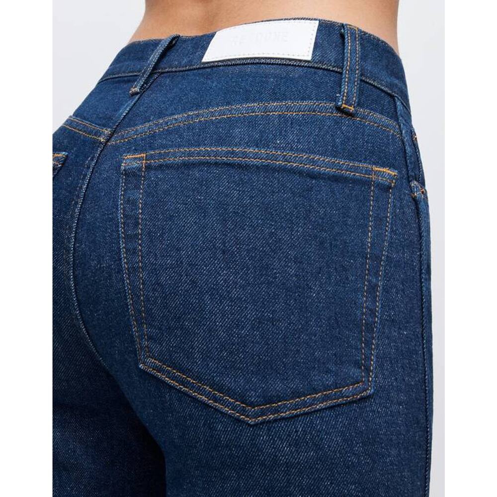 RE/DONE 90's High Rise Loose Jean in Rigid Like 31 - Picture 3 of 5